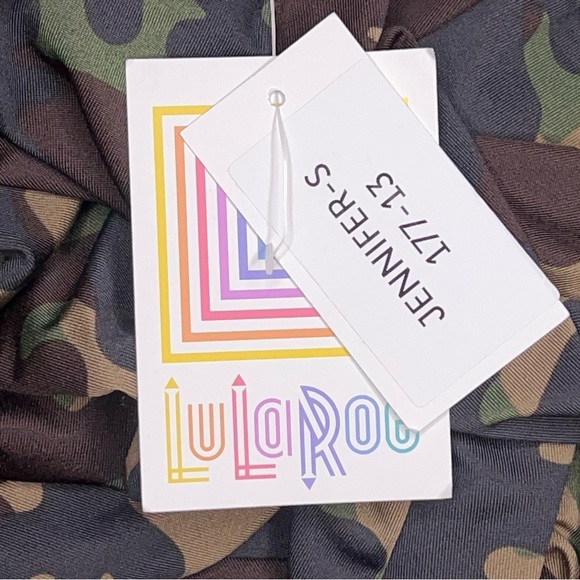 New Small LuLaRoe Camo Skirt Jessica Style Stretch Elastic Waistband Casual - Picture 11 of 13